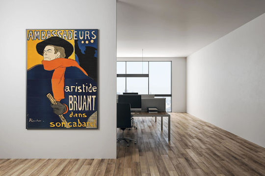 Ambassadeurs Aristide Bruant Painting on Canvas 40x50cm