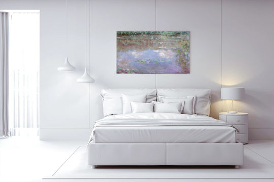 Claude Monet's The Water Lily Pond (clouds) (1903)