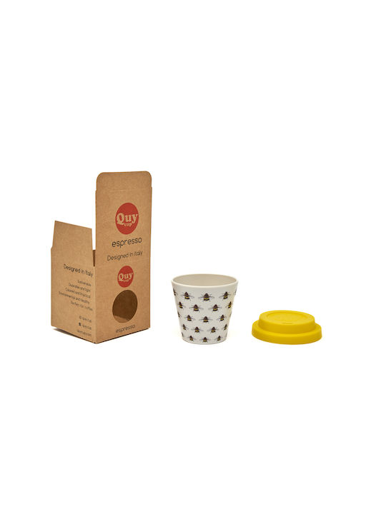 QuyCup Κούπα Πλαστική Πολύχρωμη 90ml