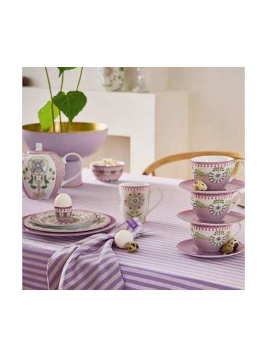 PiP Studio Lotus Off Κούπα από Πορσελάνη Λευκή 350ml