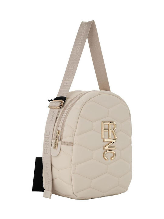 FRNC Damen Tasche Rucksack Ivory