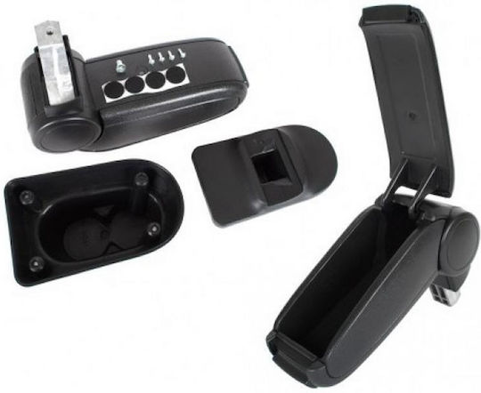 Carner Car PU Armrest for Peugeot 207 Black