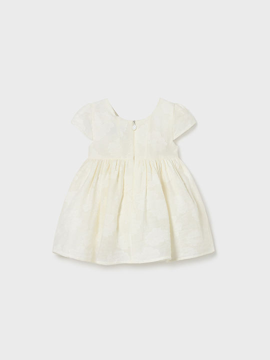 Mayoral Kids Dress ecru