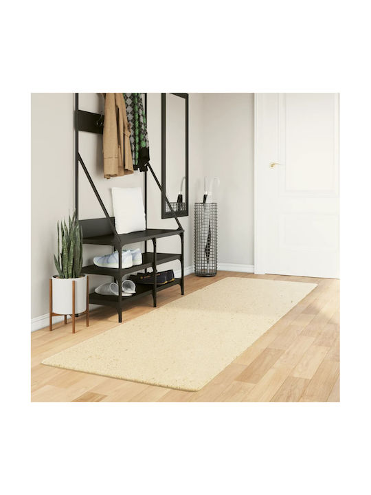 vidaXL Huarte Anti-slip Rug Rectangular Beige