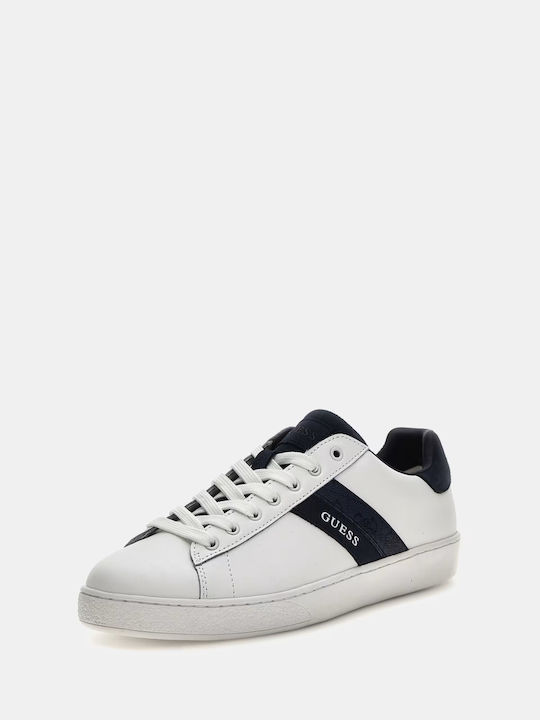 Guess Bărbați Sneakers Albe