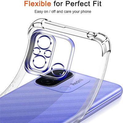 Techsuit Shockproof Clear Coperta din spate Silicon Transparent (Moto E13)