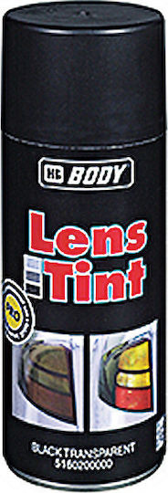 HB Body Lens Tint Σπρέι Βαφής για Φανάρια Αυτοκινήτου Μαύρο 400ml