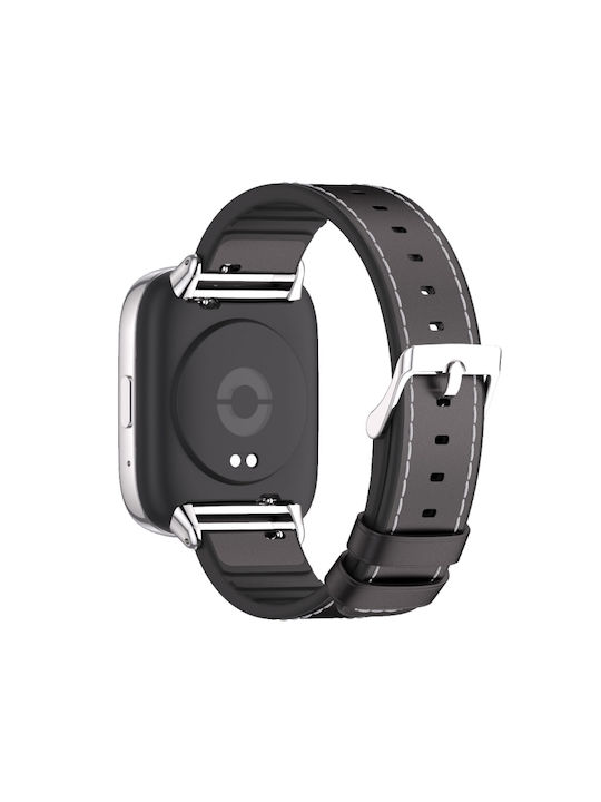 Mijobs Λουράκι Σιλικόνης Μαύρο (Redmi Watch 3)