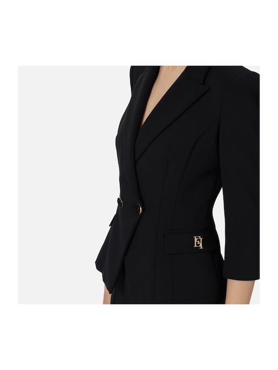 Elisabetta Franchi Blazer pentru femei Sacou Black