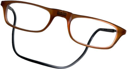 Lumia Optics Reading Glasses +1.50 with Magnet in Brown color EYESEELH232BRC3.150