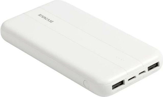 Rivacase Power Bank 10000mAh 10W White