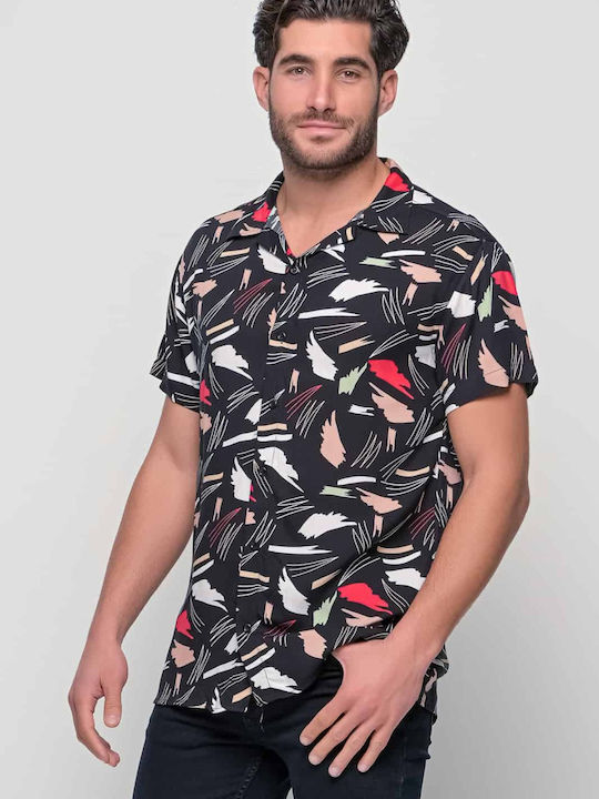 Camp Costa Men's Shirt Short Sleeve Floral Multicolour