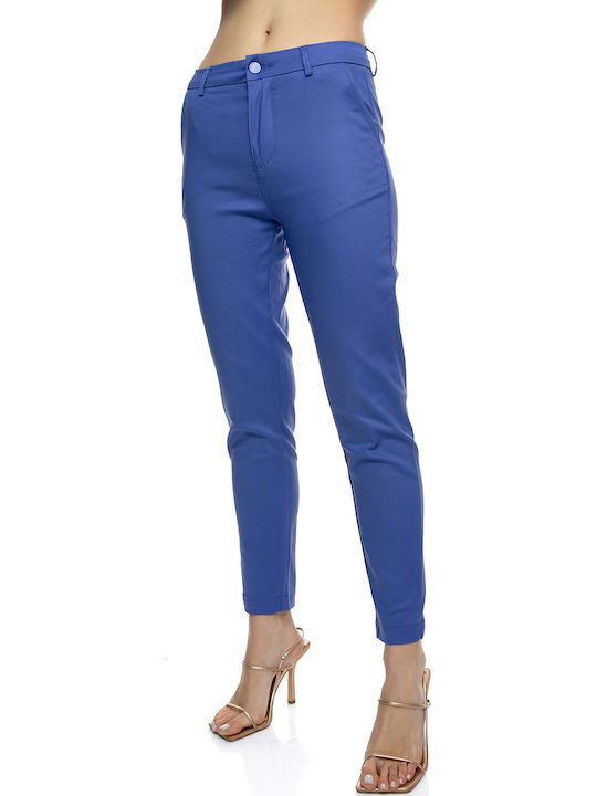 Damen Chino Hose Lila