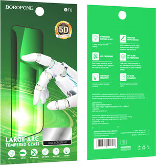 Borofone 5D 0.4mm Tempered Glass (iPhone 15 Pro Max)