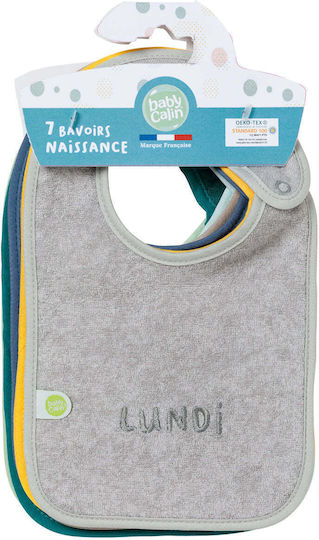 Babycalin Σαλιάρα Υφασμάτινη 7τμχ