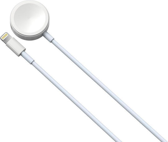 Devia Wearable Charger Apple Watch Whiteς