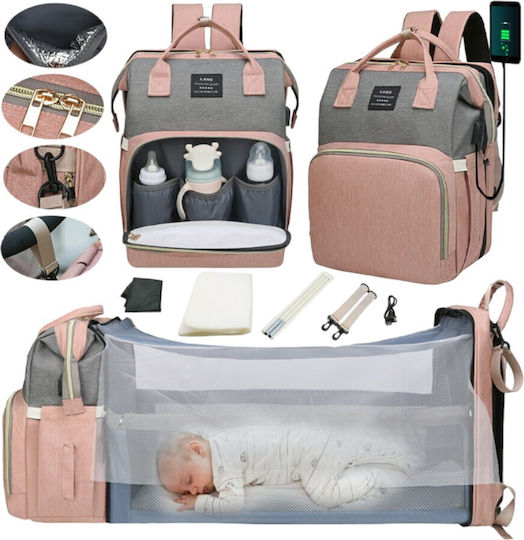 Queen Mother Diaper Bag Pink