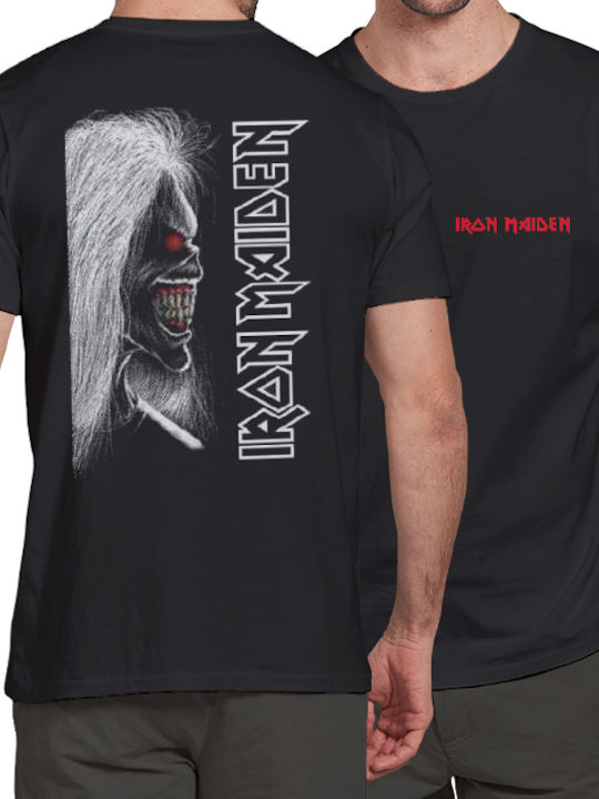 T-shirt Iron Maiden σε Μαύρο χρώμα