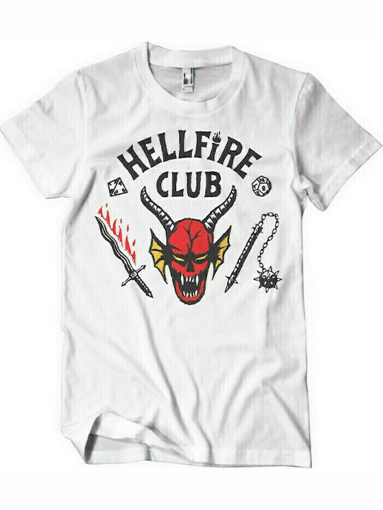 T-shirt Hellfire Club σε Λευκό χρώμα T-shirt Hellfire Club σε Λευκό χρώμα