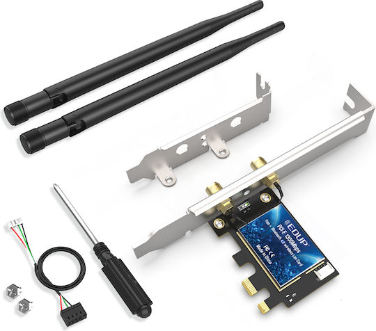 EDUP Ασύρματη Κάρτα Δικτύου (1300Mbps) PCI-e