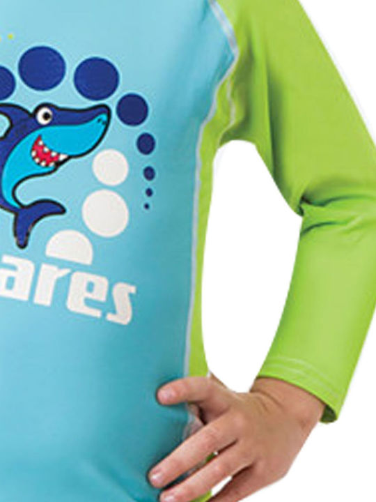 Mares Kids Swimwear UV Long Sleeve Shirt Blue