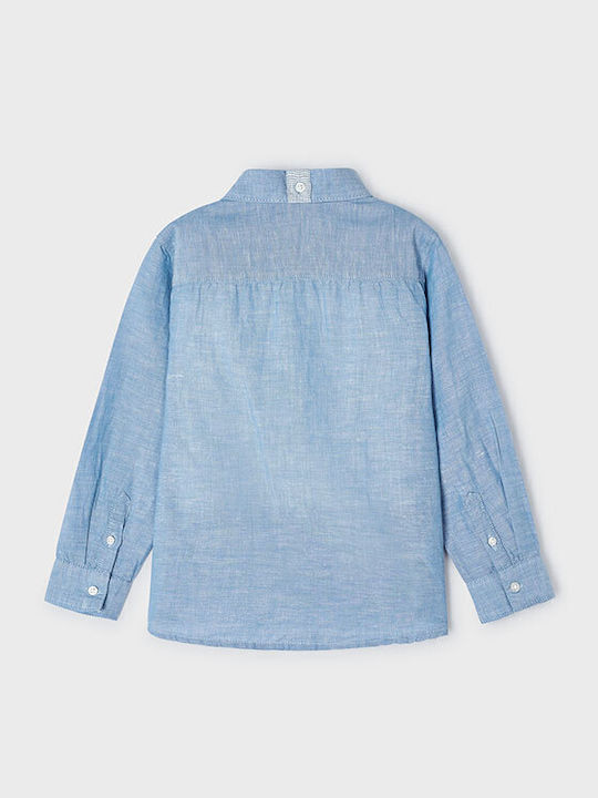 Kids Shirt Long Sleeve Linen Thalassie