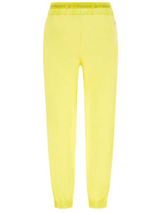 Freddy Women's Jogger Sweatpants Yellow