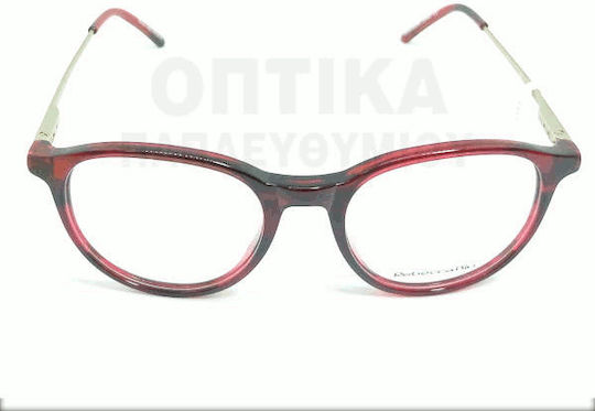Rebecca Blu Frauen Brillengestell Rot RB7504 RN03
