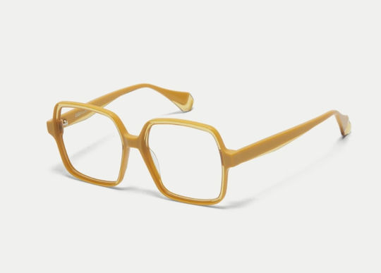 Gigi Barcelona Women's Acetate Prescription Eyeglass Frame Yellow 6819/5