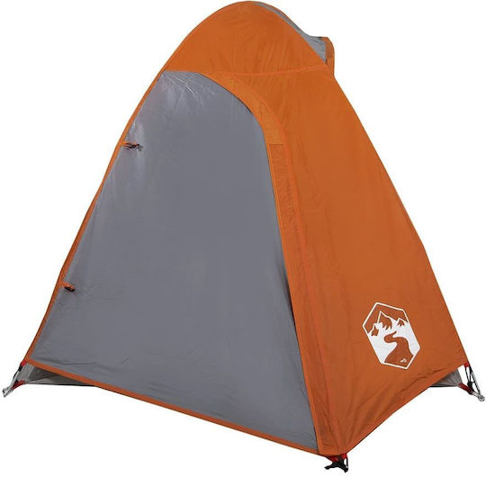vidaXL Καλοκαιρινή Σκηνή Camping Κόκκινη με Διπλό Πανί για 2 Άτομα 254x135x112εκ.