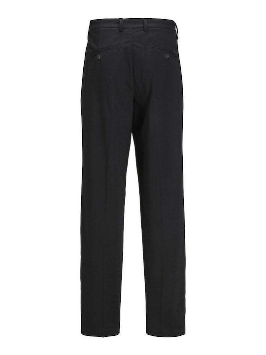 Jack & Jones Pantaloni pentru bărbați Chino cu Croială Lejeră Black