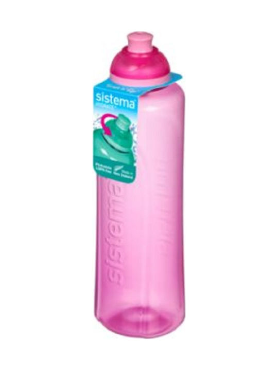 Sistema Twist ‘n’ Sip SIS Παγούρι Πλαστικό 480ml Ροζ