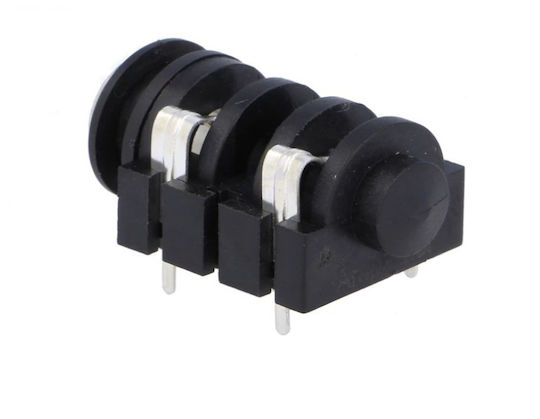 Chassis Jack Mono 6.3mm Connector (1pcs)