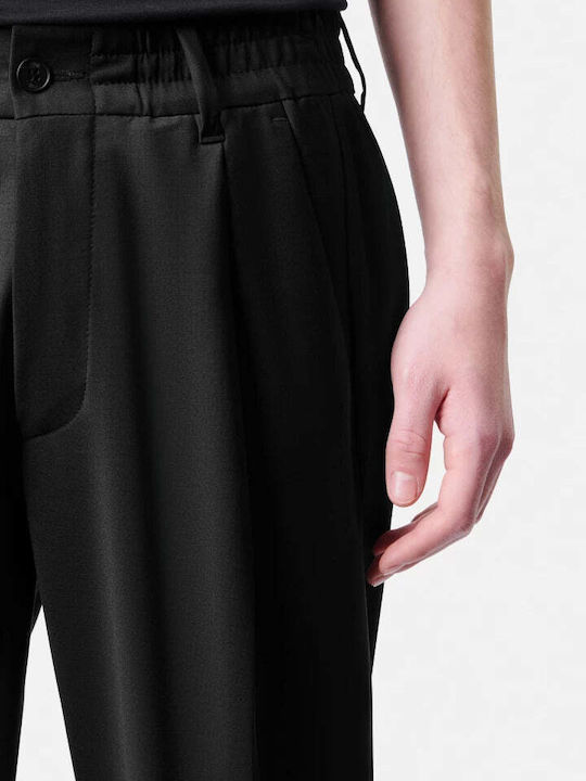 Trousers Elastic Black