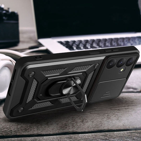 Tech-Protect Camshield Pro Back Cover Πλαστικό Μαύρο (Samsung Galaxy A55 5G)