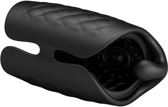 Pretty Love Manual Masturbator For Gland Vibrator Massage 10cm Black
