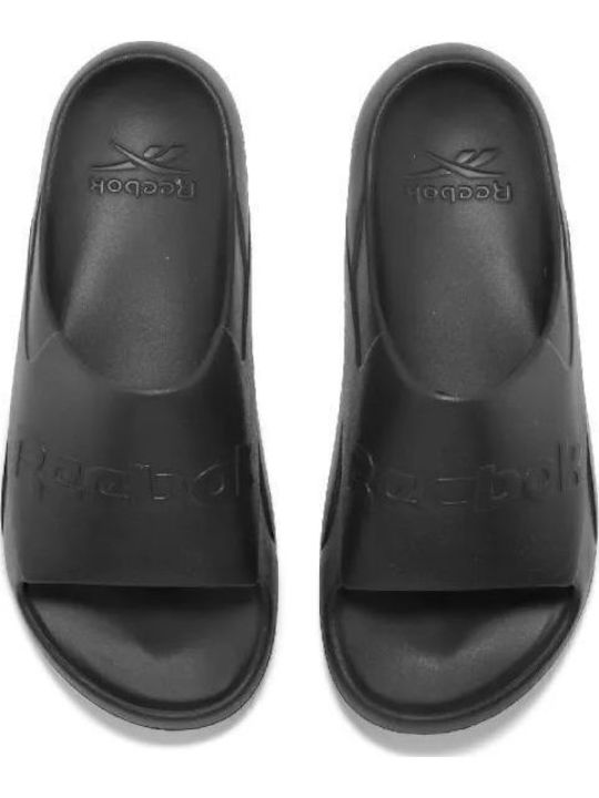 Reebok Clean Slides Black