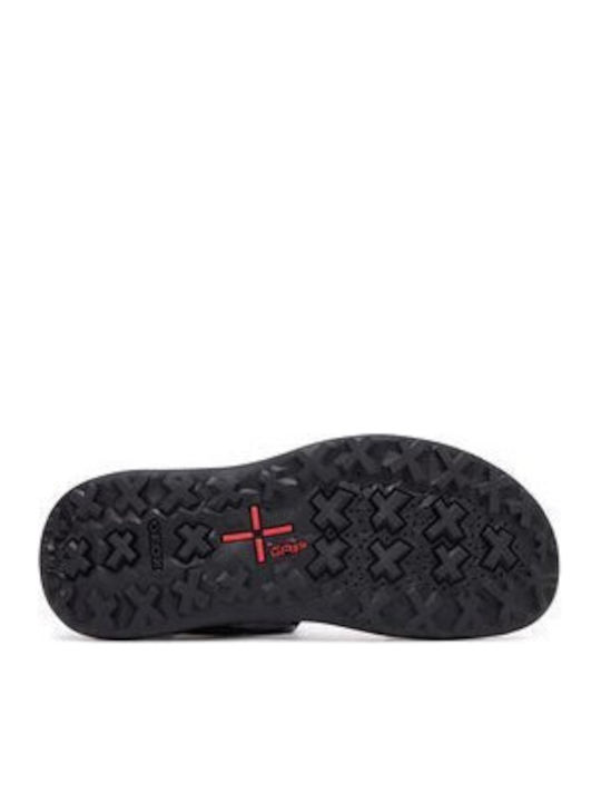 U Terreno Herrensandalen in Schwarz Farbe