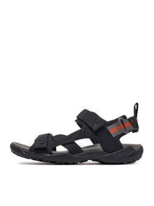 U Terreno Herrensandalen in Schwarz Farbe