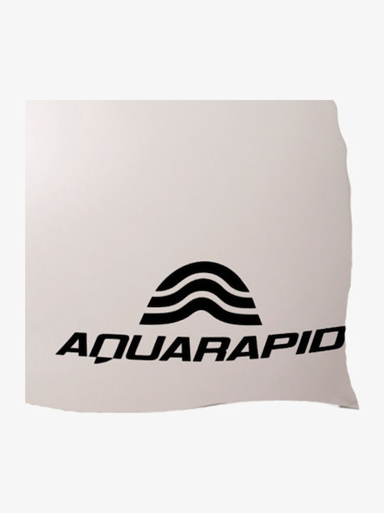 Aquarapid Silicone Adults Swimming Cap White