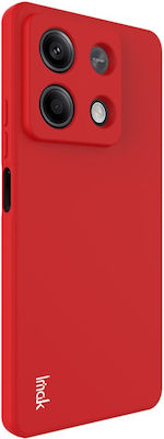 Imak Uc-4 Series Soft Ultra Slim Umschlag Rückseite Silikon Rot (Redmi Note 13 5G)