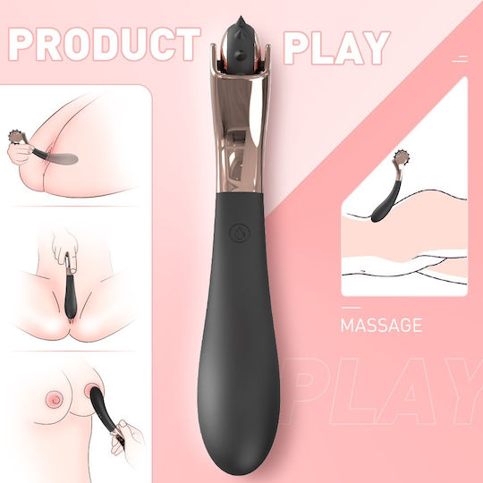 Guilty Toys Classic Vibrator 20.1cm Black