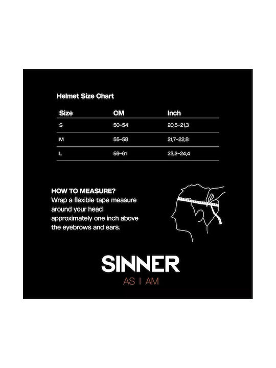 Sinner Silverton Men's Helmet for Ski & Snowboard White