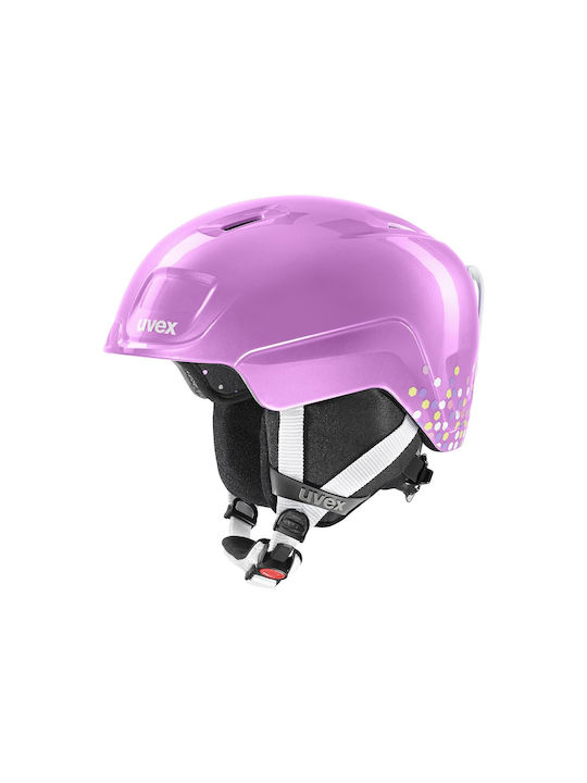 Uvex Heyya Ski & Snowboard Helm Pink Confetti