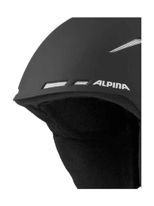 Alpina Biom Helmet for Ski & Snowboard Black Matt