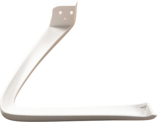 HomeMarkt Arm for Office Chair Polypropylene 2 Pieces White