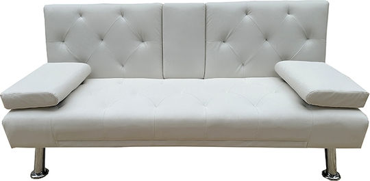 Rest Canapea Cu Trei Locuri Pat Alb 168x88x79cm