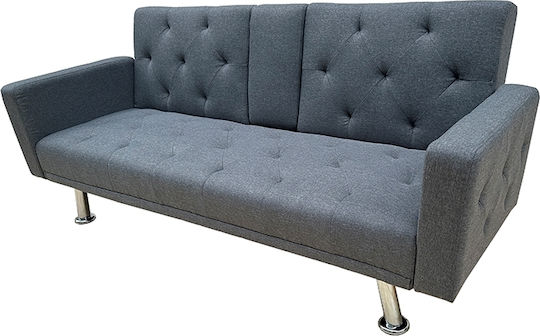Zita Plus Dreisitzer Sofa Bett Grau 188x88x79cm