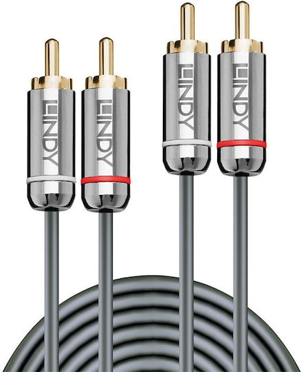 Lindy Cable 2x RCA male - 2x RCA male 1m 35345