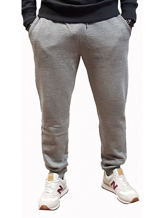 MARCUS - 16-200083 9530 - CLINT PANT - MAGNET GREY MIX - ΦΟΡΜΑ - gray melange